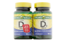 Spring Valley Vitamin D3 Dietary Supplement Softgels (2 Pack),5.95, Groupon,