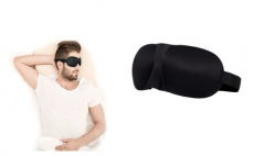 Travel 3D Eye Mask Sleep Soft Padded Shade Cover Relax Sleeping Aid, 5.98,