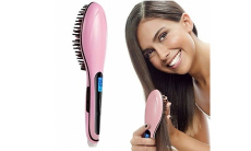 Women’s Hair Massage Brush With Fancy Hair Ponytail Rubber Ties, 19.99, Groupon,